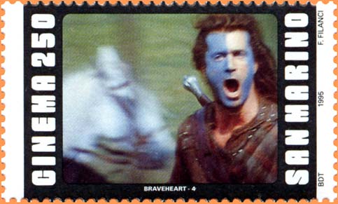 Centenario del cinema - Braveheart, Mel Gibson