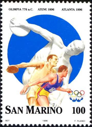 Centenario dei giochi olimpici moderni