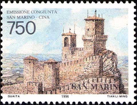 25° anniversario dei rapporti tra San Marino e Cina - Torre Guaita