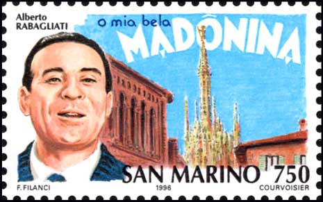 Storia della canzone italiana - Alberto Rabagliati, o mia bela Madonina