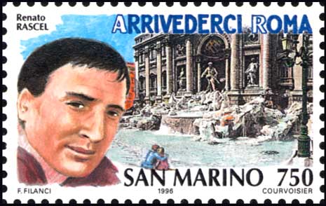 Storia della canzone italiana - Renato Rascel, arrivederci Roma