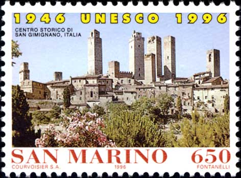 50° anniversario dell´Unesco - San Gimignano