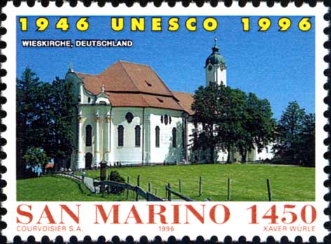 50° anniversario dell´Unesco - Wieskirche