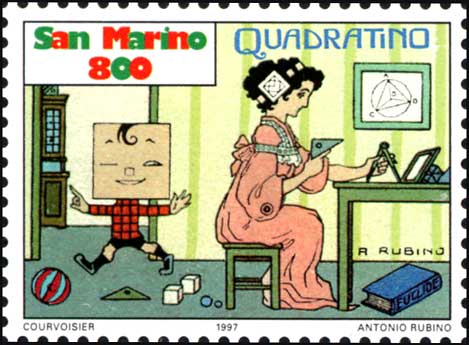 Storia del fumetto italiano - Quadratino, di Antonio Rubino