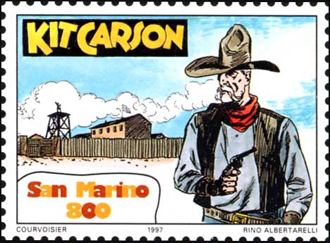 Storia del fumetto italiano - Kit Carson, di Rino Albertarelli
