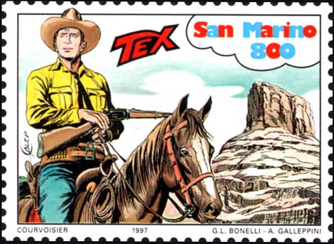 Storia del fumetto italiano - Tex Willer, di Bonelli e Galeppini