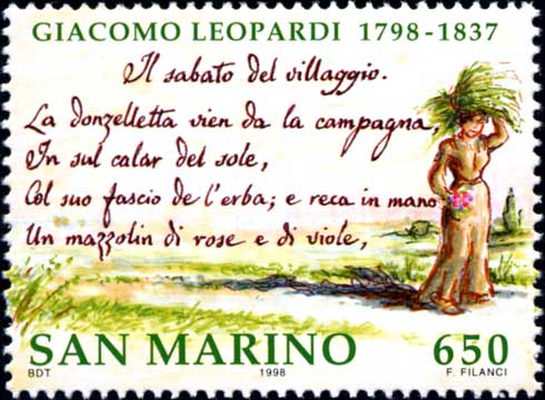 Bicentenario della nascita di Giacomo Leopardi