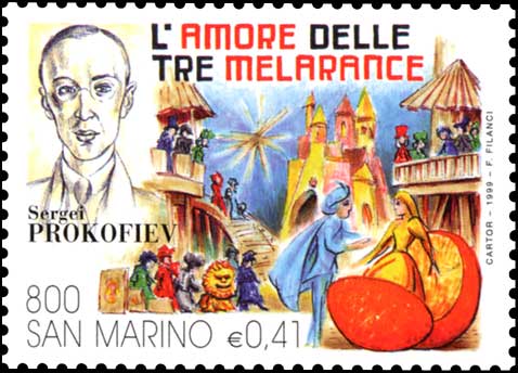 Quattro secoli di opera - L´amore delle tre melarance, di Sergej Prokofiev