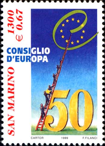 50° anniversario del consiglio d´Europa