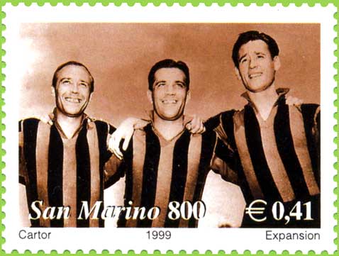 Cento anni di Milan - Gren, Nordahl e Liedholm