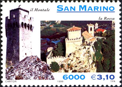 Architettura di Montefeltro - San Marino, portale e Rocca