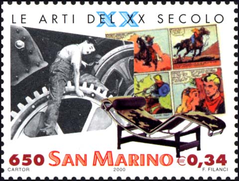 20° secolo - Cinema, fumetto e design