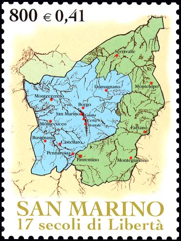 1700° anniversario della fondazione della repubblica di San Marino