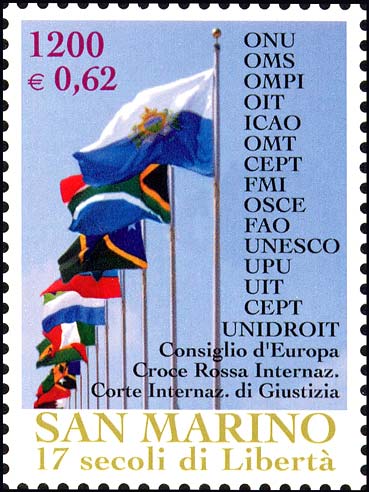 1700° anniversario della fondazione della repubblica di San Marino