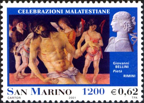 Celebrazioni malatestiane - Pietà, opera di Giovanni Bellini