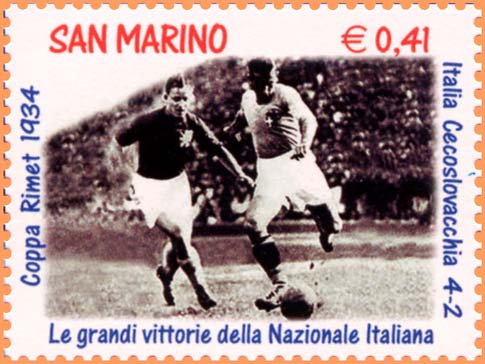 Mondiali di calcio - 1934: Italia Cecoslovacchia 4 - 2