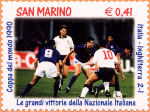 Mondiali di calcio - 1990 Italia Inghilterra 2 - 1