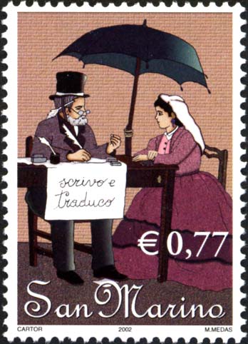 Antichi mestieri - Scrivano