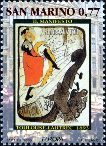 Europa - Poster di Toulouse Lautrec