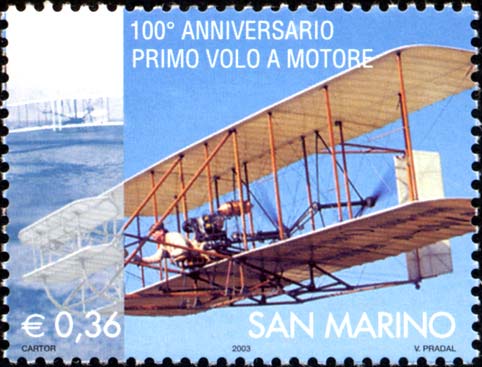 100° anniversario del primo volo a motore