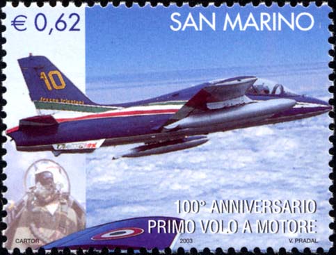 100° anniversario del primo volo a motore