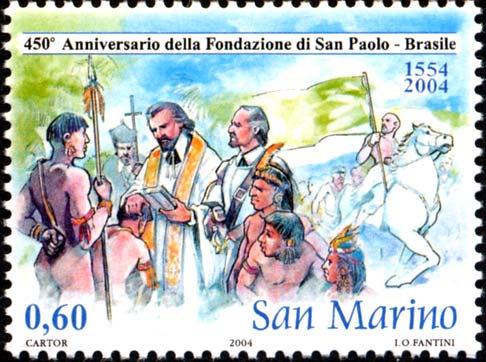 450° anniversario della fondazione di San Paolo del Brasile