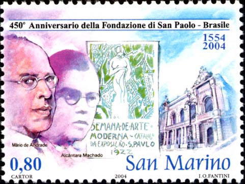 450° anniversario della fondazione di San Paolo del Brasile
