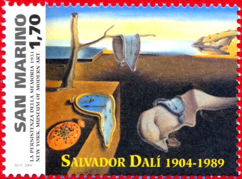 Personaggi della pittura - Salvador Dalì