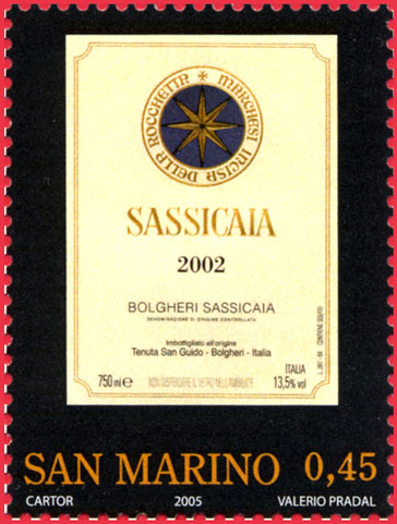 Grandi vini italiani - Sassicaia