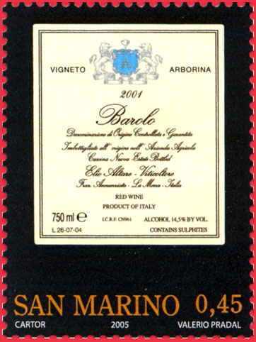 Grandi vini italiani - Vigneto Arborina