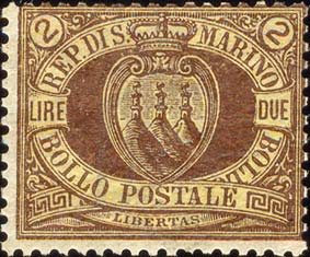 Chiffre und Wappen in einem ovalen Rahmen