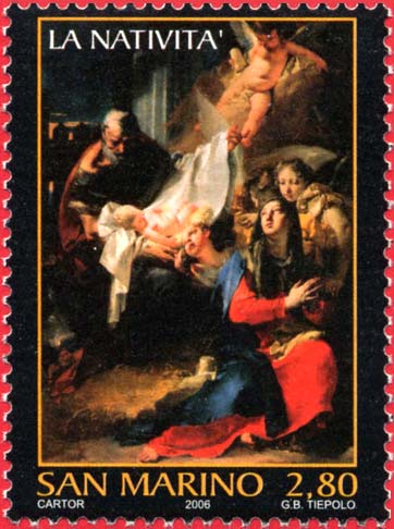 Natale - Natività, opera di Tiepolo