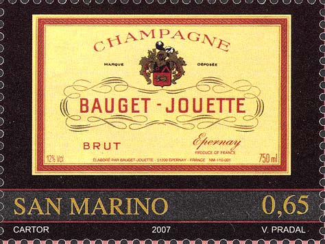 Grandi vini europei - Champagne Baguet - Jouette (Francia)