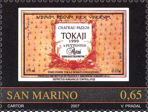 Grandi vini europei - Tokaji (Ungheria)