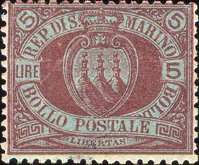 Chiffre und Wappen in einem ovalen Rahmen