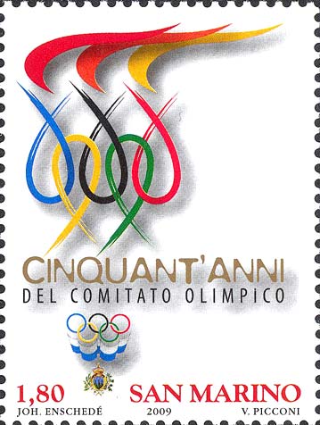 50° anniversario del comitato olimpico nazionale sammarinese