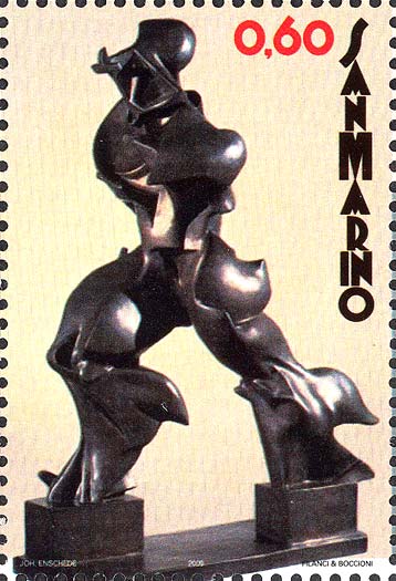 Futurismo - Forme uniche della continuità nello spazio, opera di Umberto Boccioni