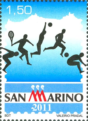 Lo sport nella filatelia sammarinese