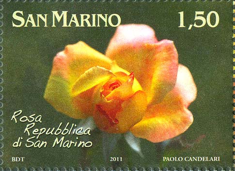 Fiori dedicati a San Marino