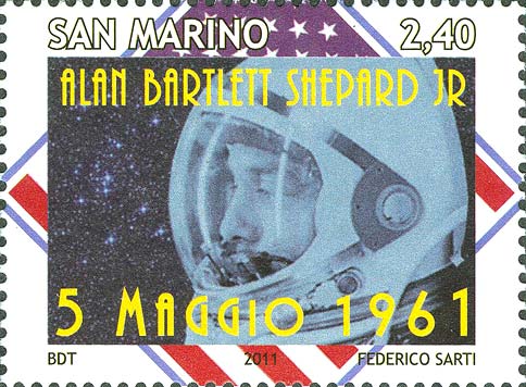 50° anniversario dei primi uomini nello spazio - Alan Shepard
