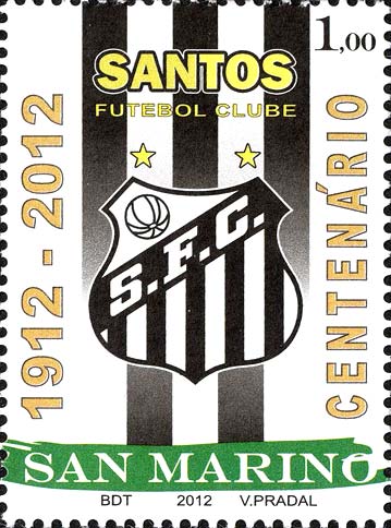 Centenario della fondazione del Santos football club [ Sao Paulo, Brasile ]