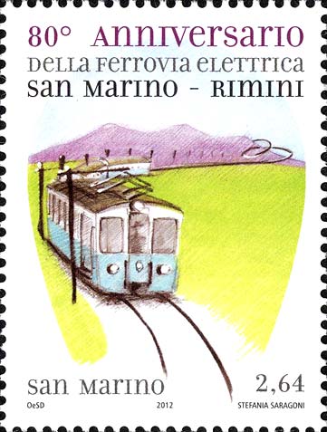80° anniversario della ferrovia elettrica San Marino - Rimini