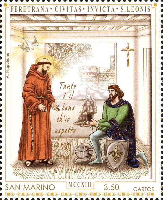 800° anniversario della donazione del monte della Verna a San Francesco