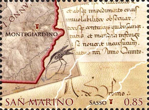 550° anniversario della determinazione dei confini tra San Marino e Italia