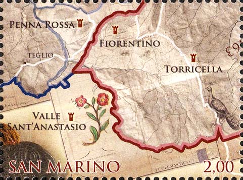 550° anniversario della determinazione dei confini tra San Marino e Italia