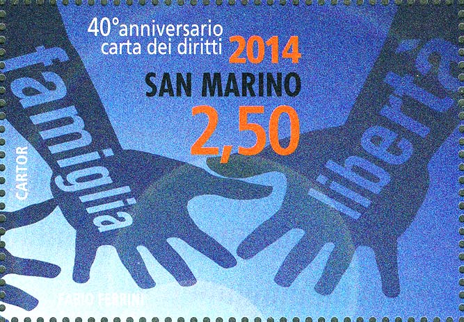 40° anniversario della dichiarazione dei diritti