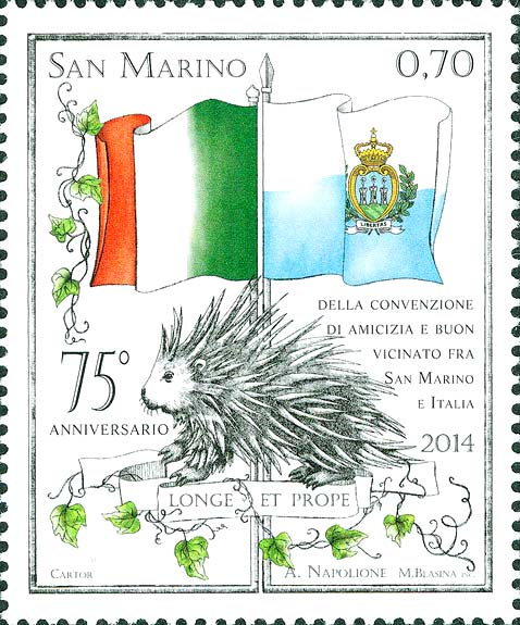 75° anniversario della convenzione internazionale tra l´Italia e San Marino