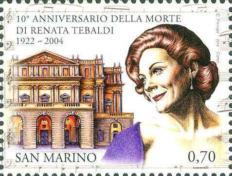 10° anniversario della morte di Renata Tebaldi - Renata Tebaldi e teatro la Scala, a Milano