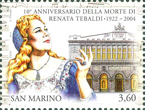 10° anniversario della morte di Renata Tebaldi - Renata Tebaldi e teatro S.Carlo, a Napoli