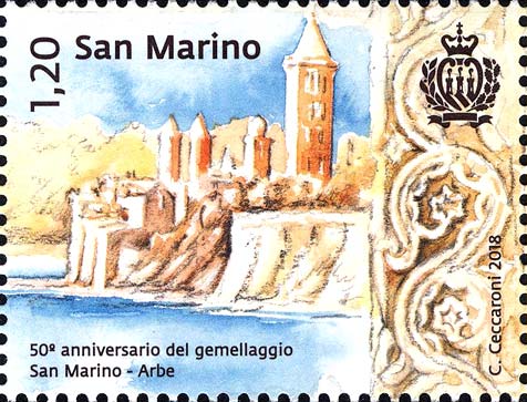 50° anniversario del gemellaggio San Marino/Arbe